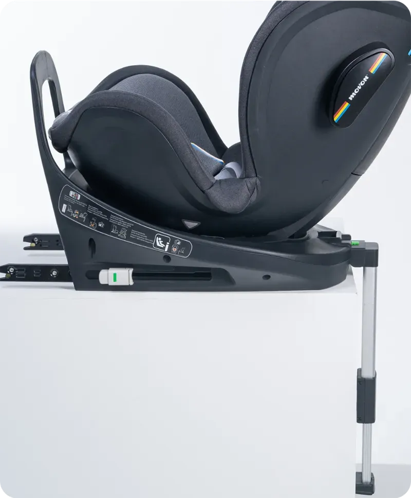 Guna isofix dan kaki sokongan